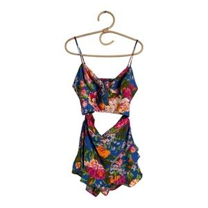 Hawaiian Romper with Midriff Cutout by Lottie & Holly (Band of Gypsies) NEW
